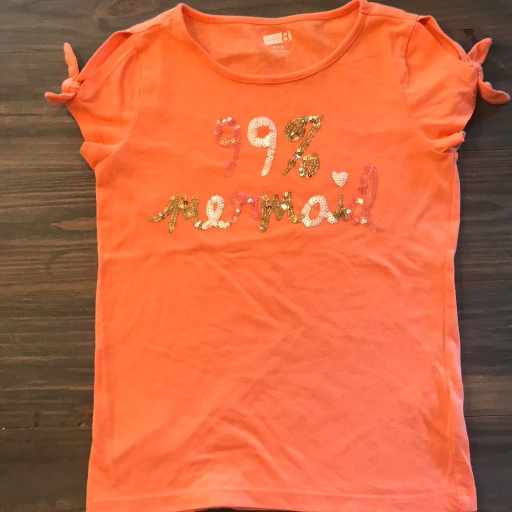 Girls Orange shirt